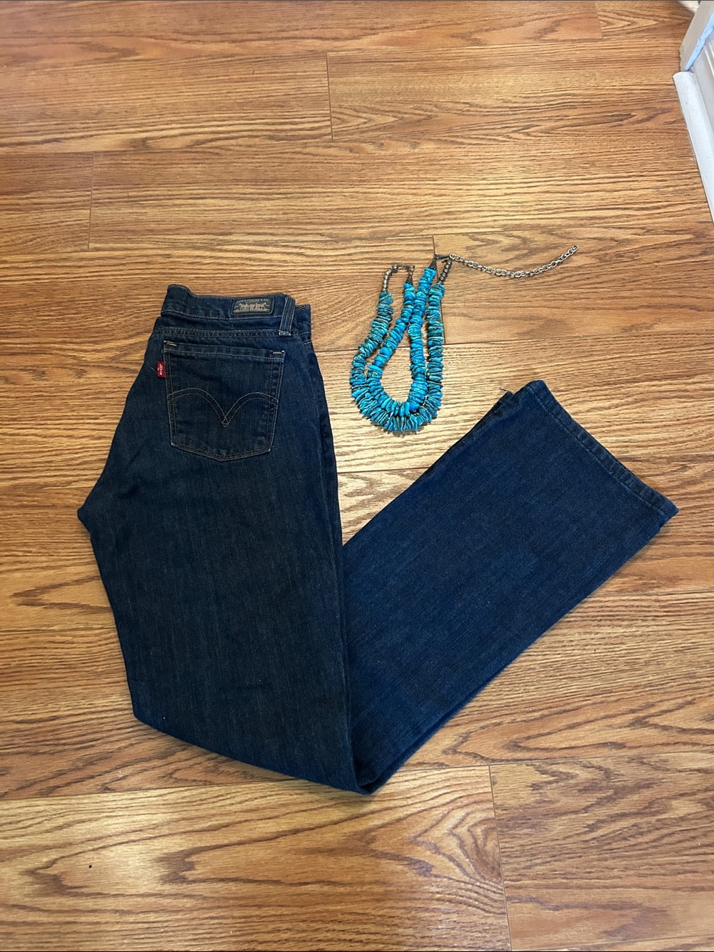 Levi's Women's Dark Blue Boot-Cut Jeans